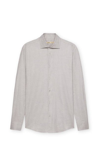 Cotton Prince Of Wales Check Shirt