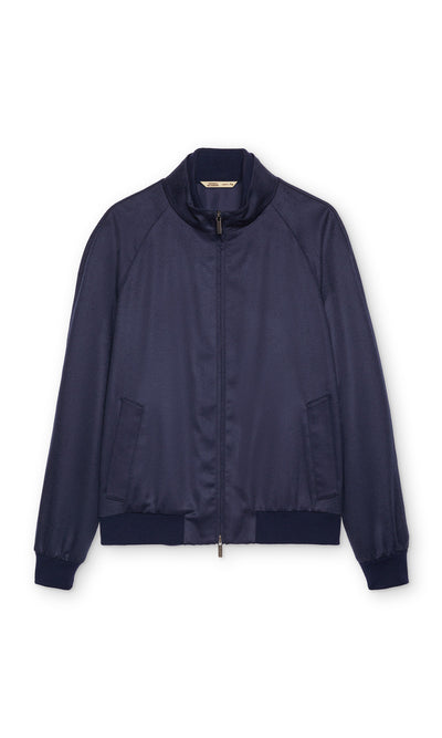 Cashmere Bomber Jacket