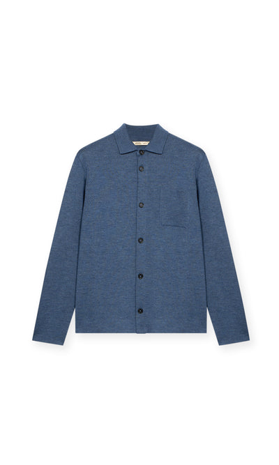 Cashmere and Silk Overshirt