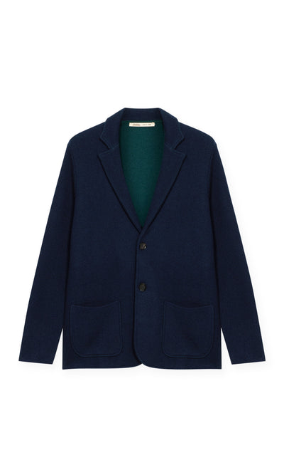 Pique Stitch Swacket in Wool and Cashmere