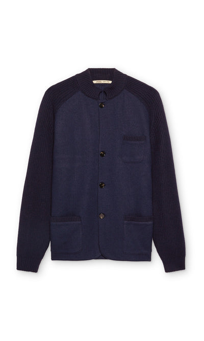Wool Jersey Knit Swacket