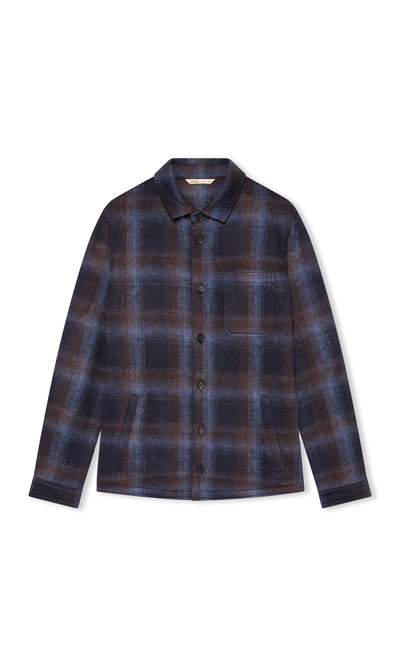 Extra Fine Wool Jersey Overshirt