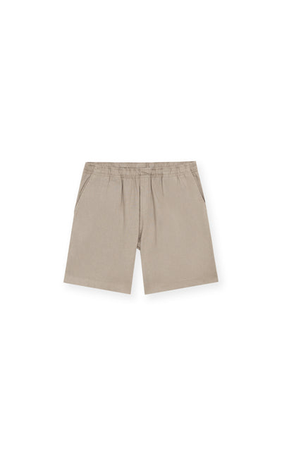 Garment Dyed Linen Shorts