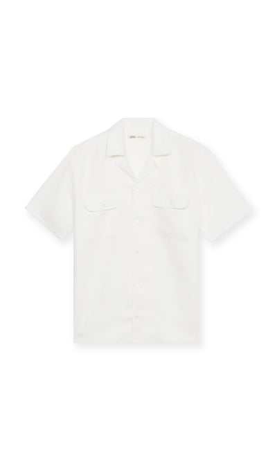 Camicia Bowling In Lino Italiano