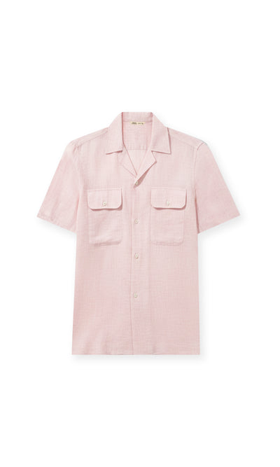 Camicia Bowling In Lino