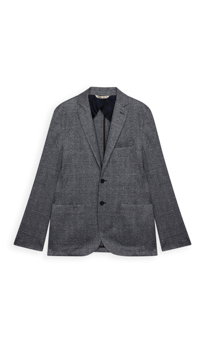 Travel Blazer In Lino, Seta e Cotone