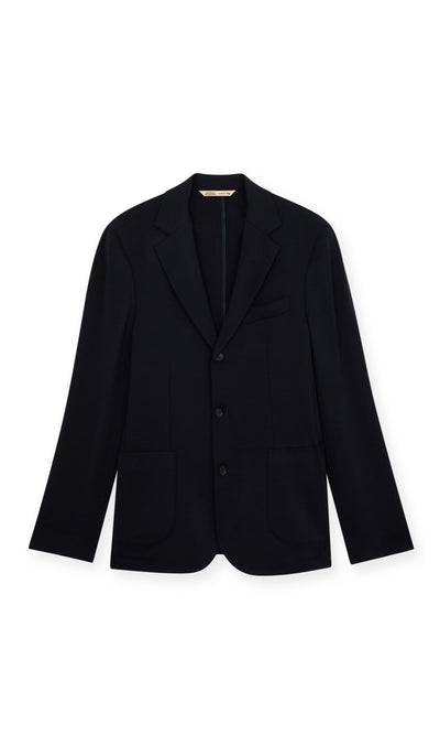 Top Soft Wool Jersey Jacket