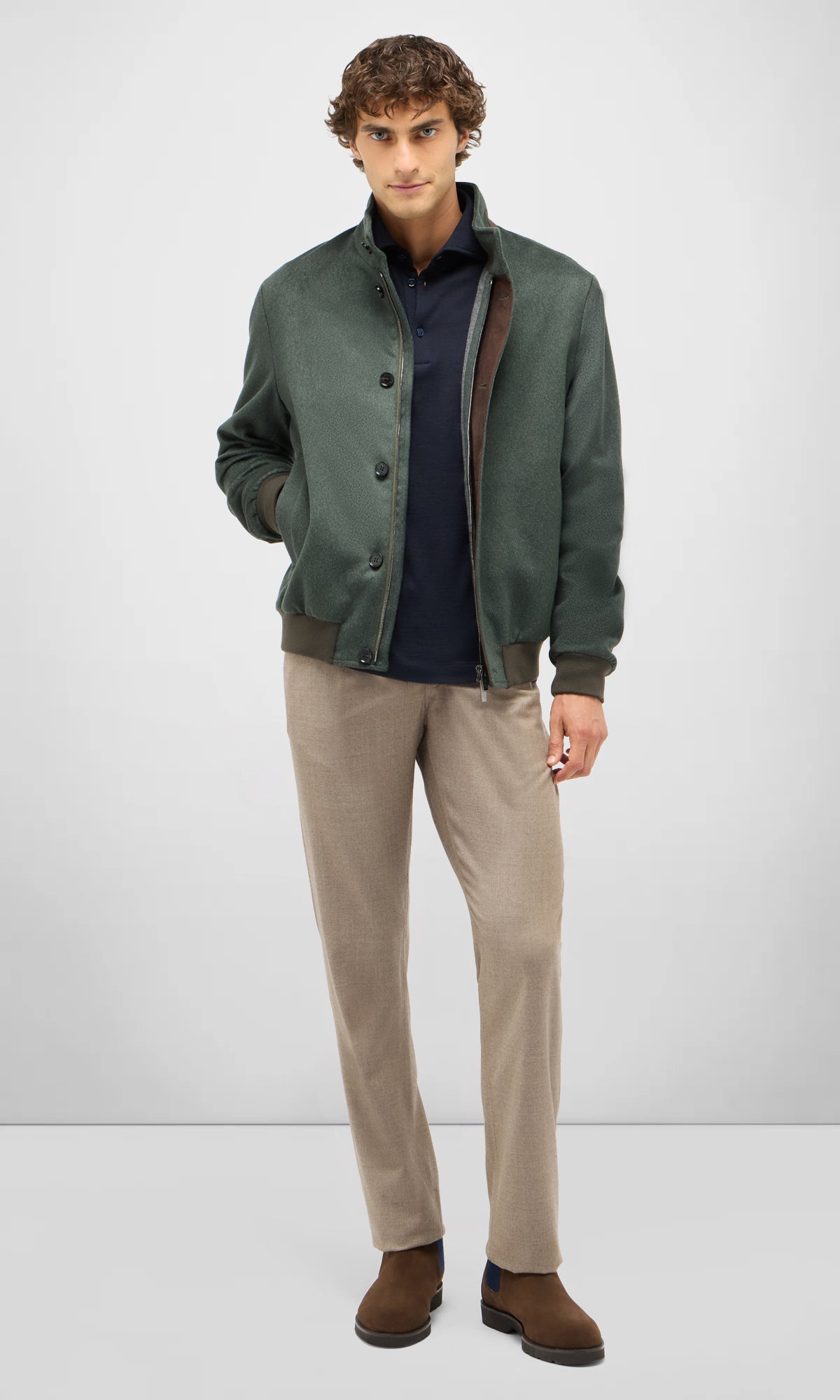 Exclusive Cashmere Bomber