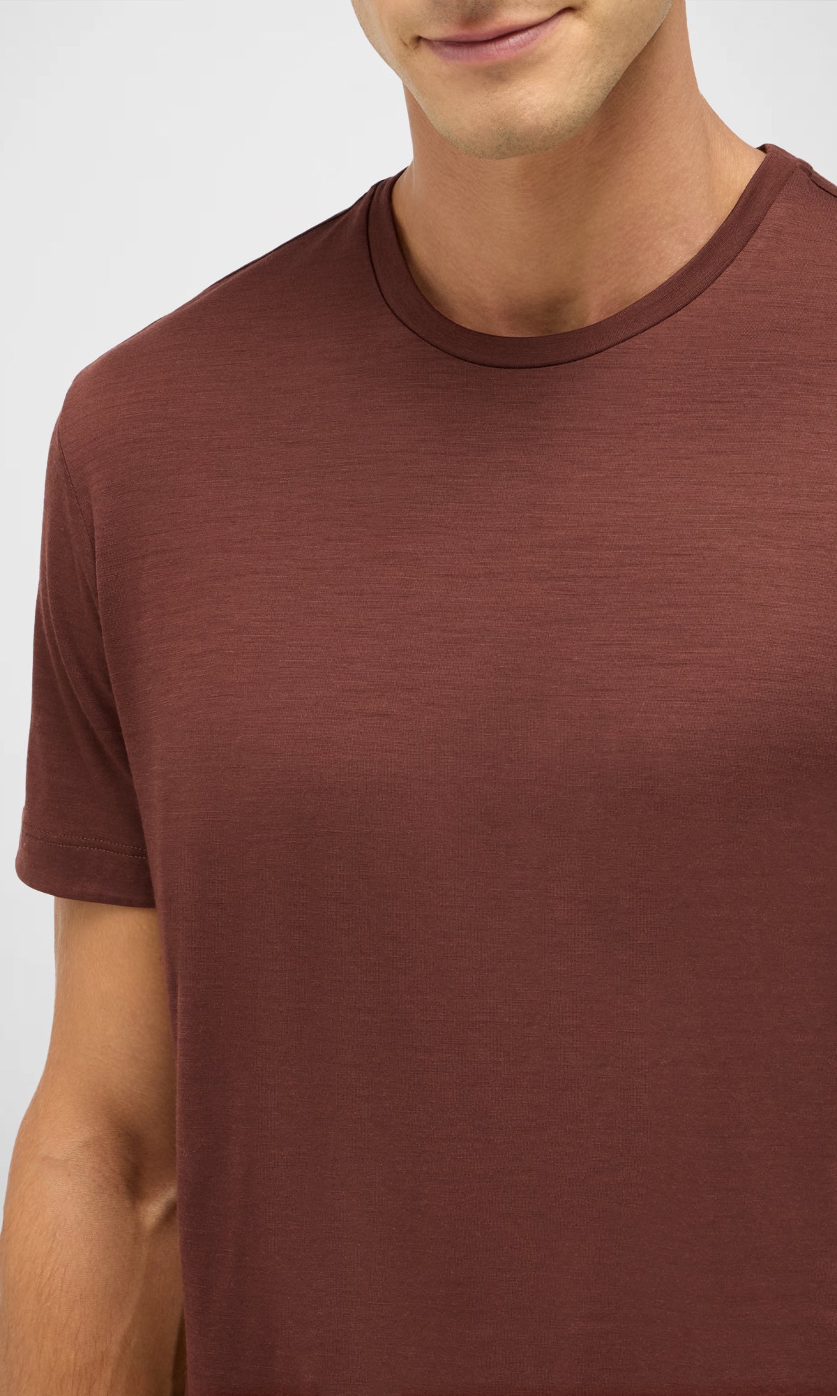 Linate Short-sleeved T-shirt in Techmerino fabric