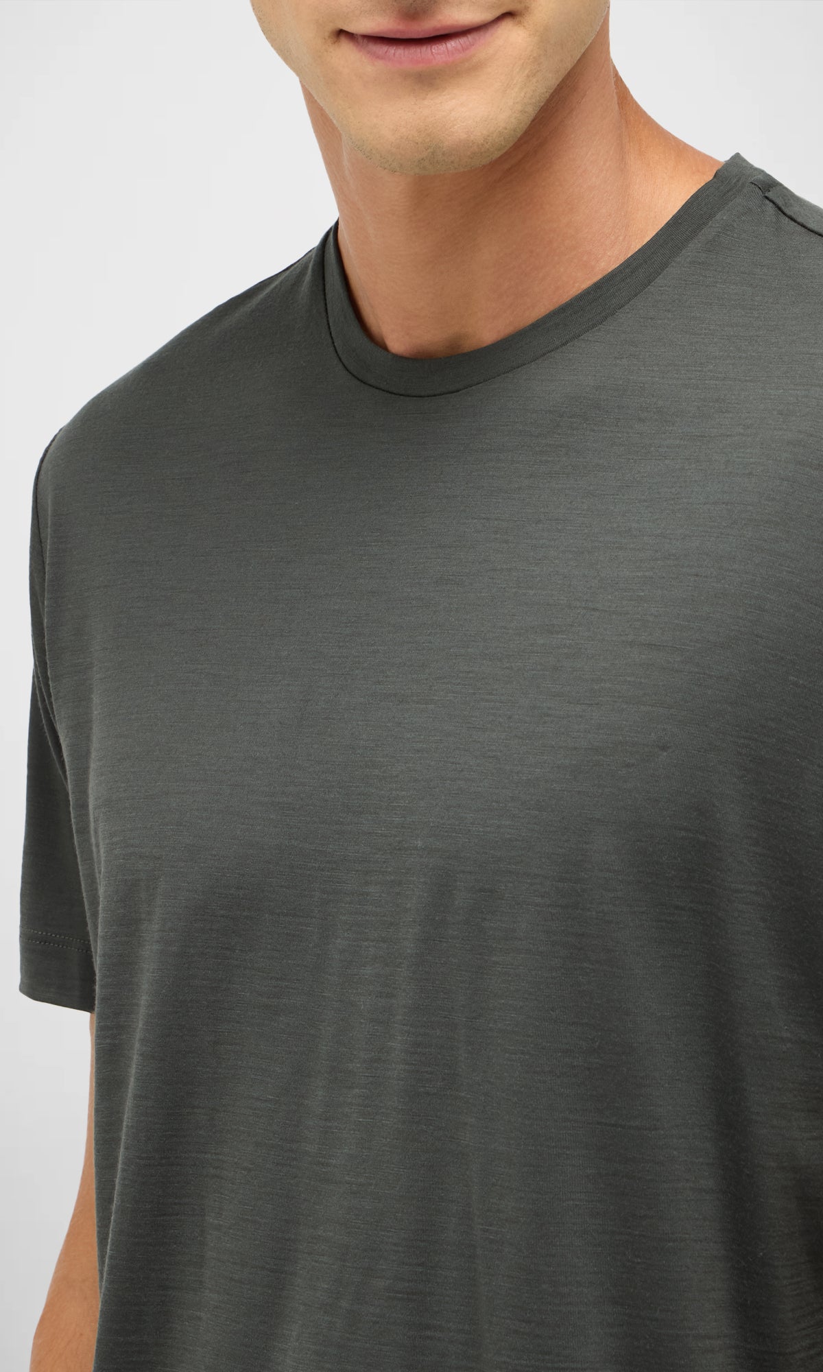 Linate Short-sleeved T-shirt in Techmerino fabric