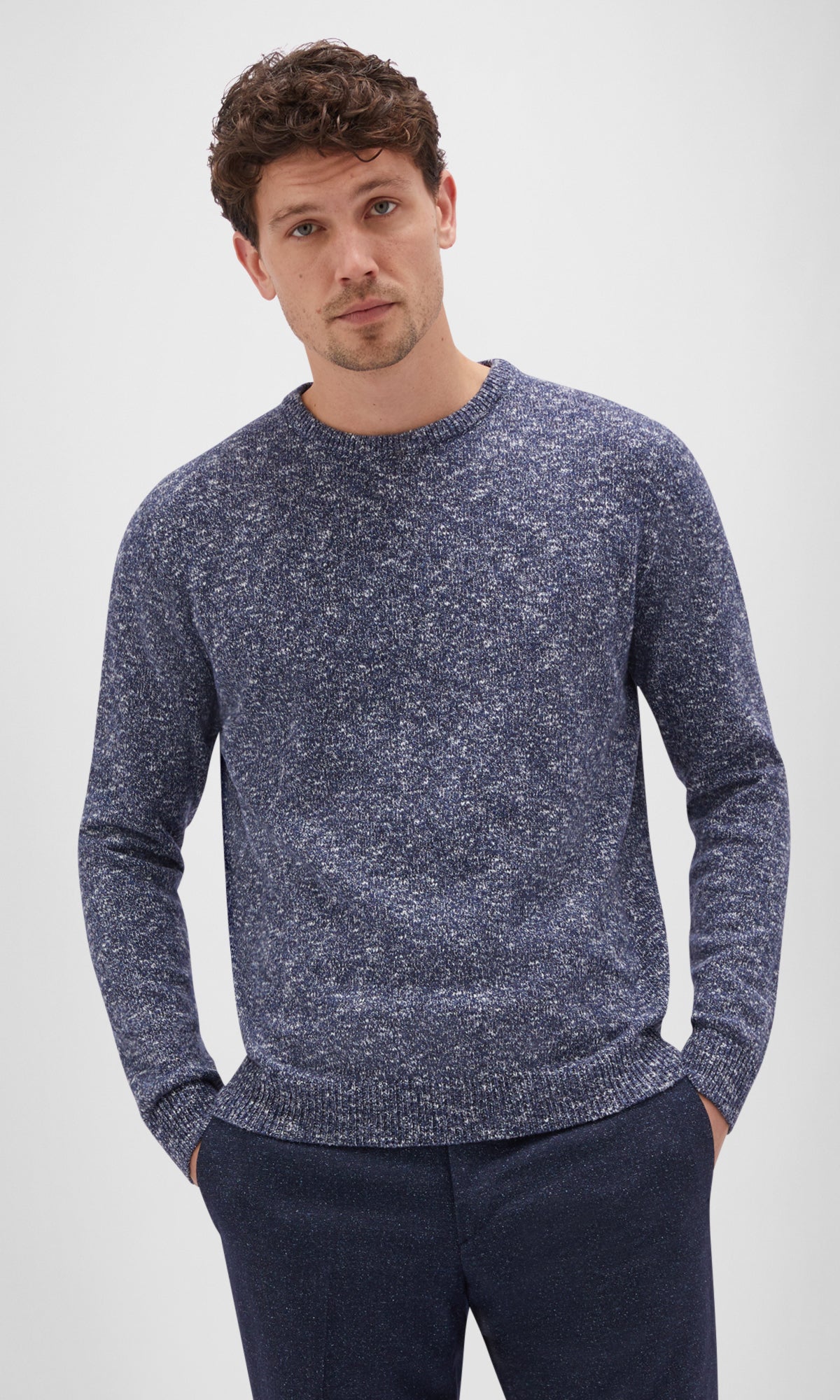 Wool And Cotton Blend Sweater