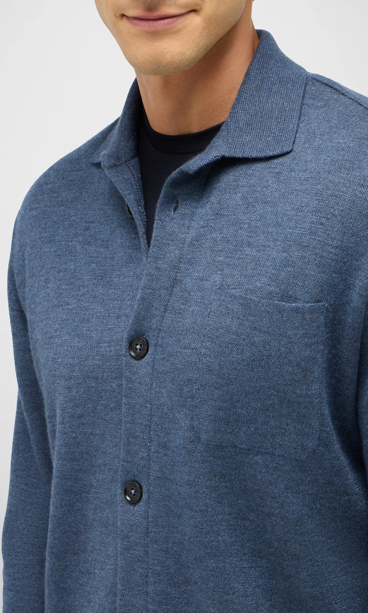 Cashmere and Silk Overshirt