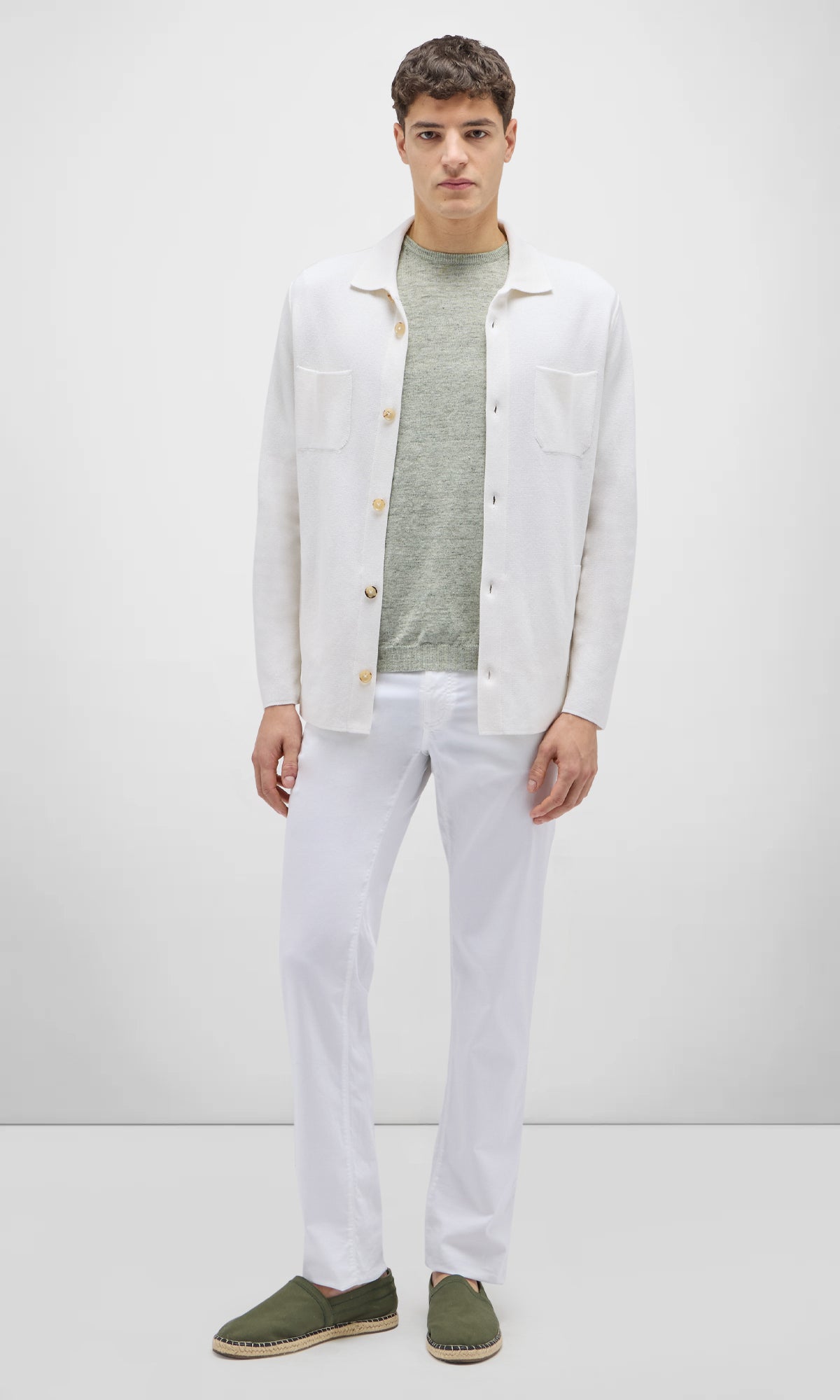 Silk And Cotton Overshirt