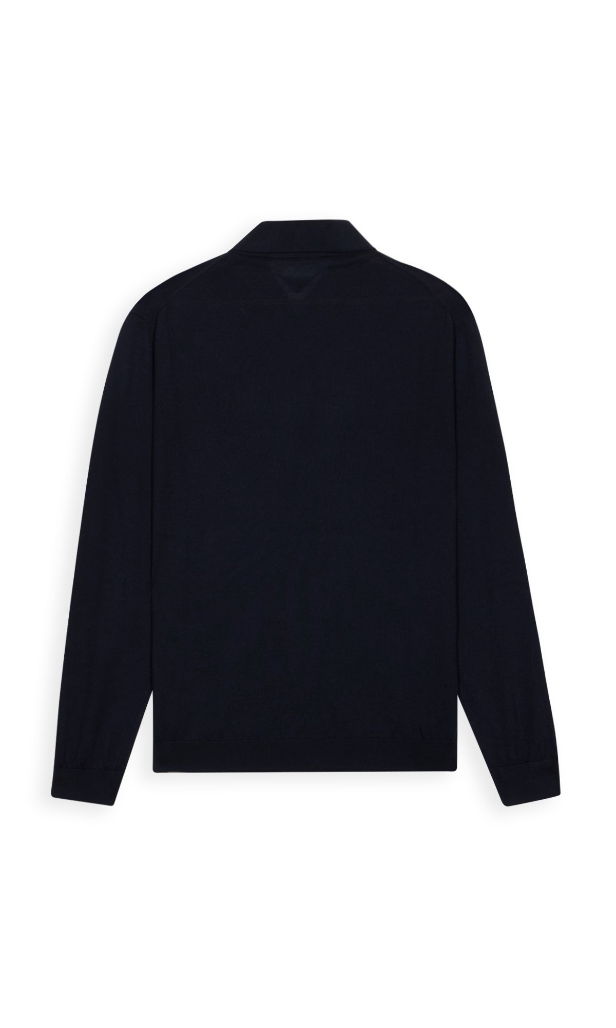 Malpensa Polo Shirt 3-Button in Pure Extra Fine Wool