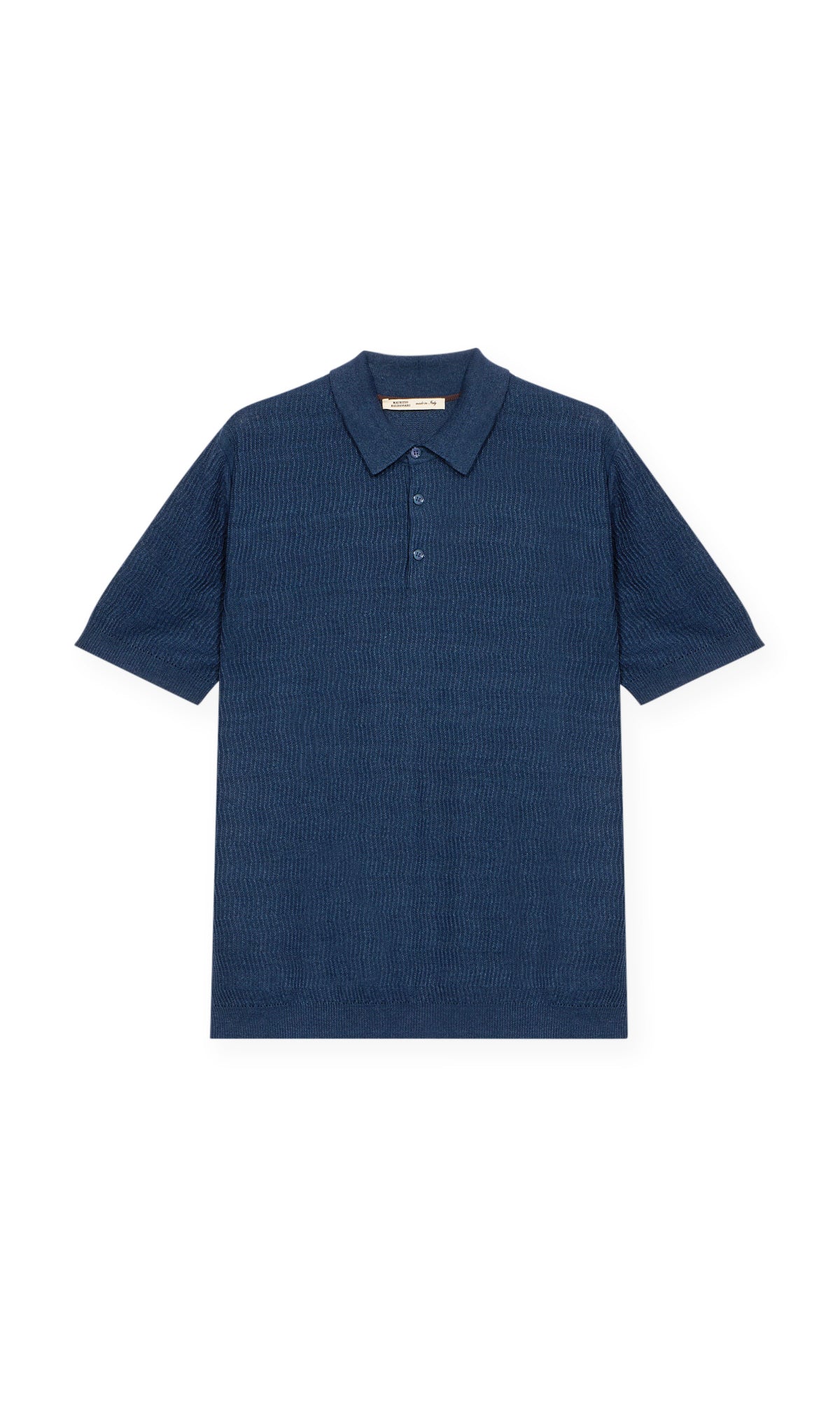 3 Button Linen Cotton Polo 