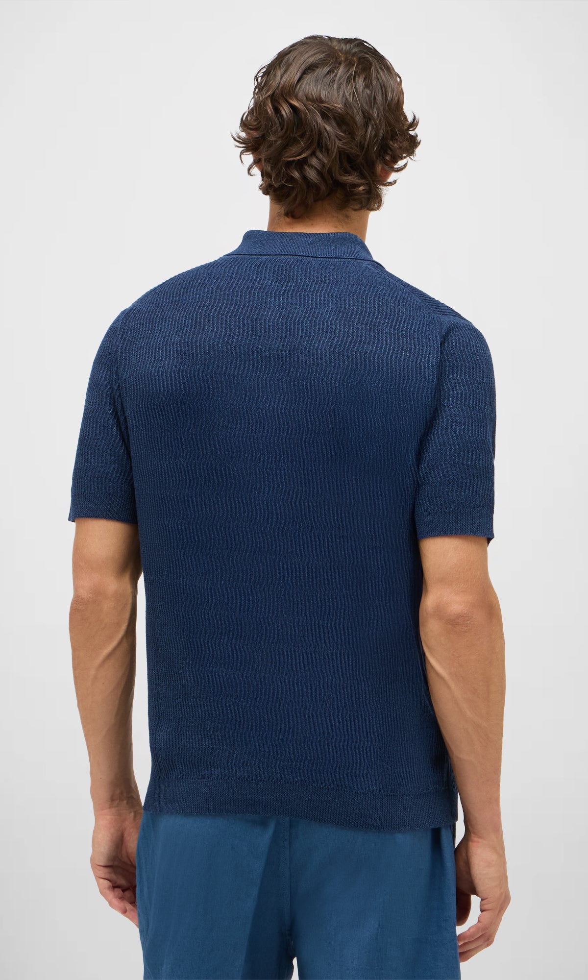 3 Button Linen Cotton Polo 