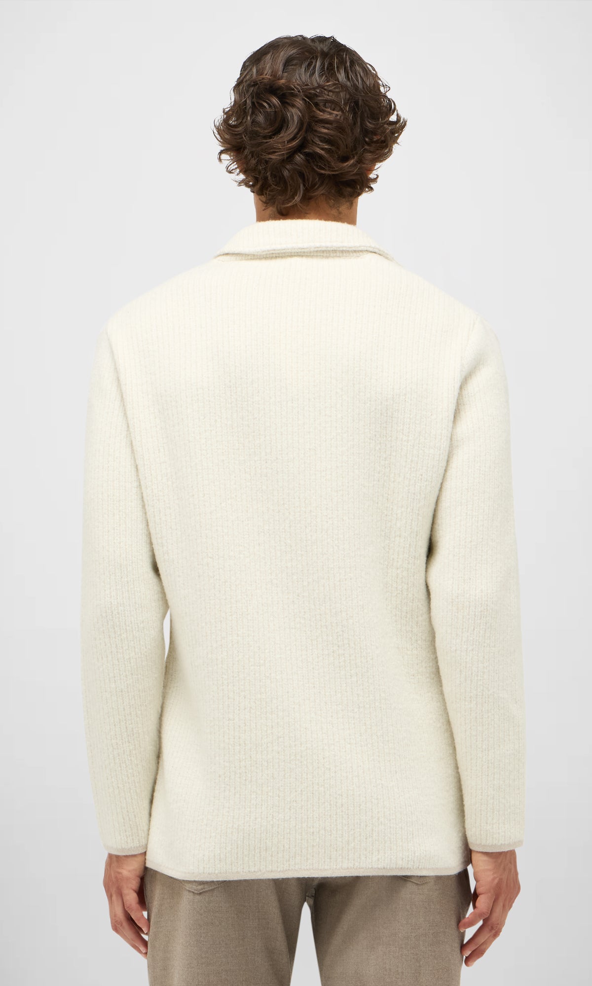 Swacket In Bouclè Wool and Cashmere