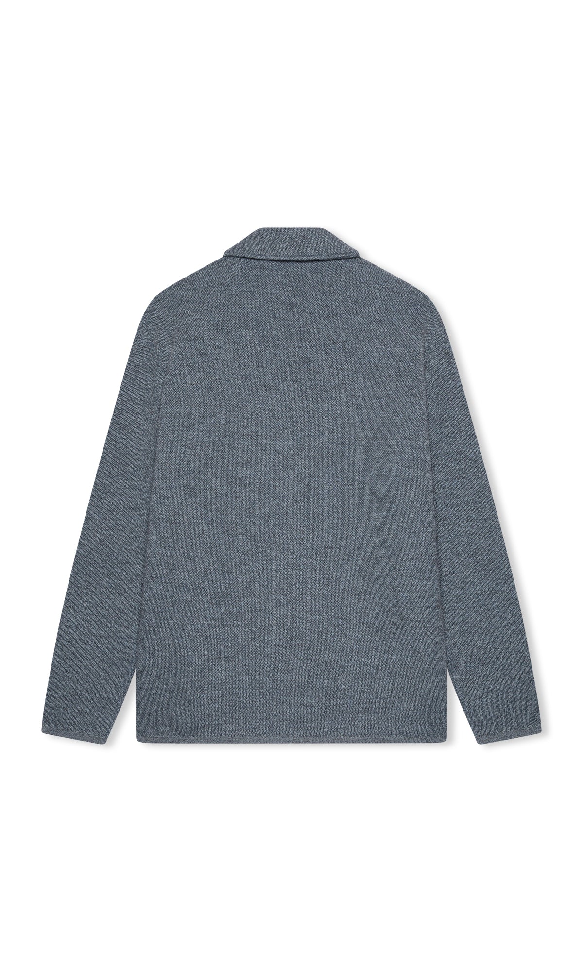 Two-Button Cotton and Wool Piquet Swacket