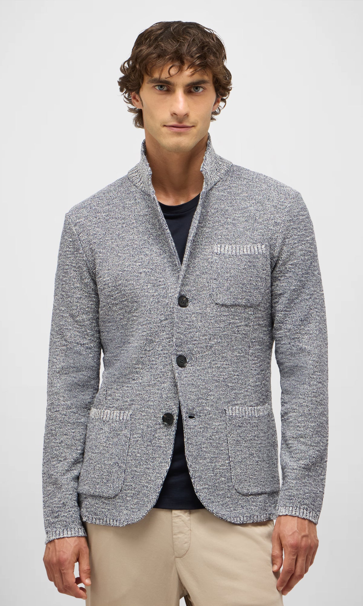 Portofino Moulinè Cotton Swacket 