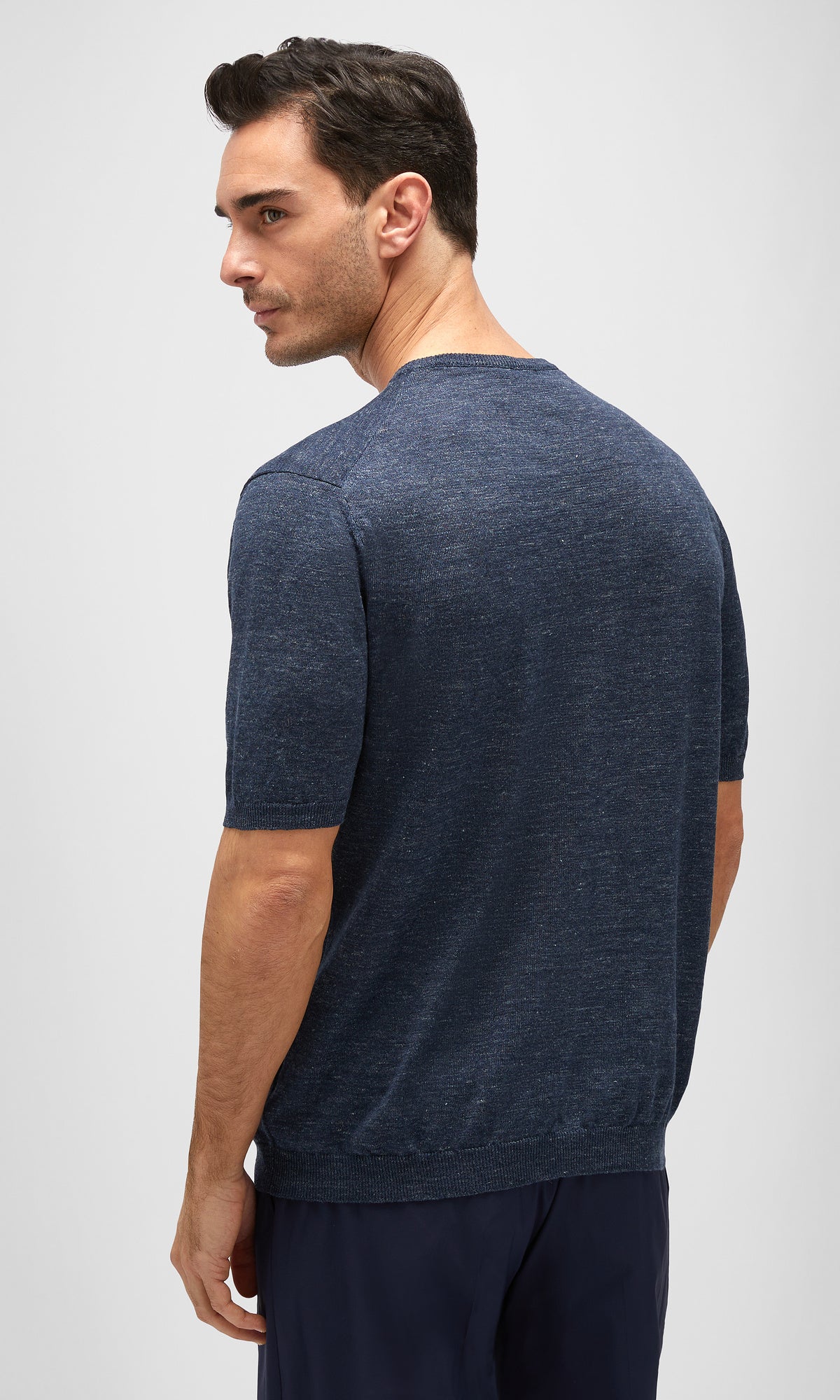 Linen Short Sleeve T-Shirt