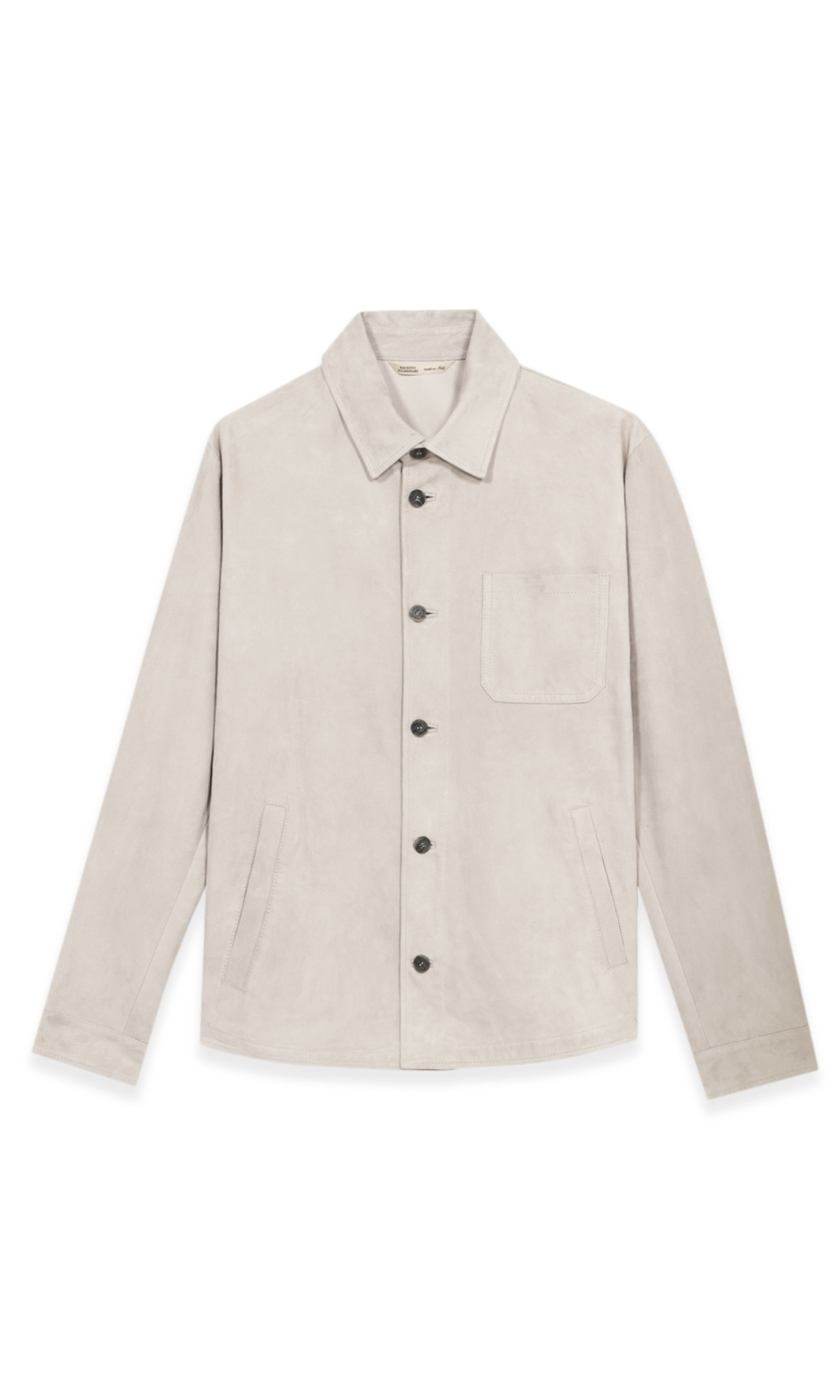 Suede Leather Overshirt – MAURIZIO BALDASSARI