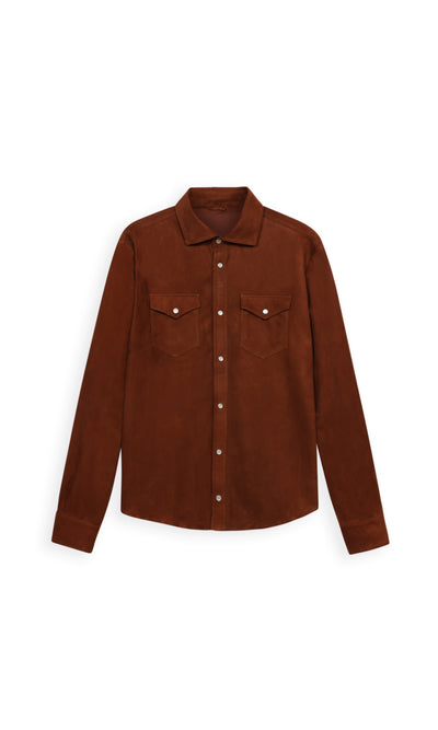 Camicia In Camoscio