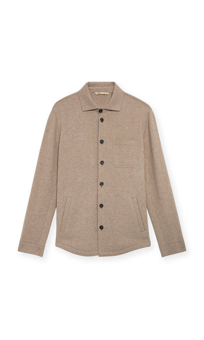 Solferino Cashmere Overshirt