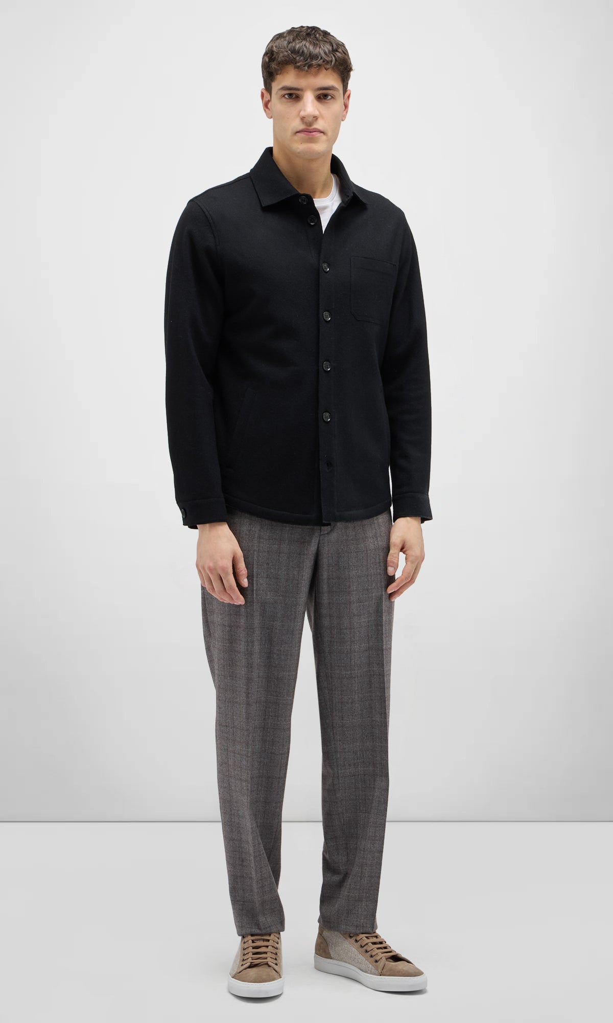 Solferino Cashmere Overshirt