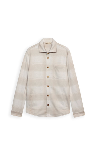 Overshirt In Jersey Esclusivo Con Disegno Check Off-White