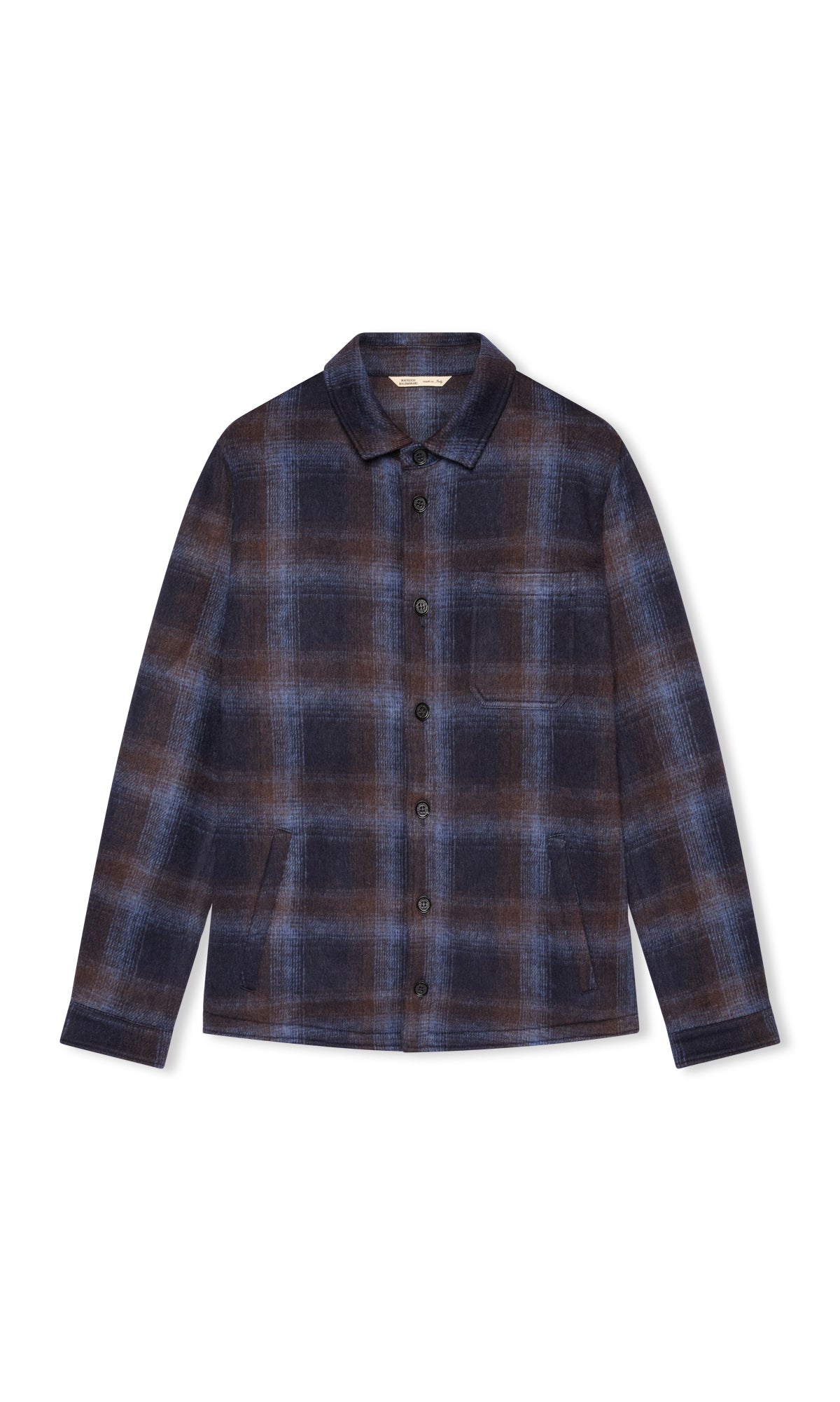Extra Fine Wool Jersey Overshirt