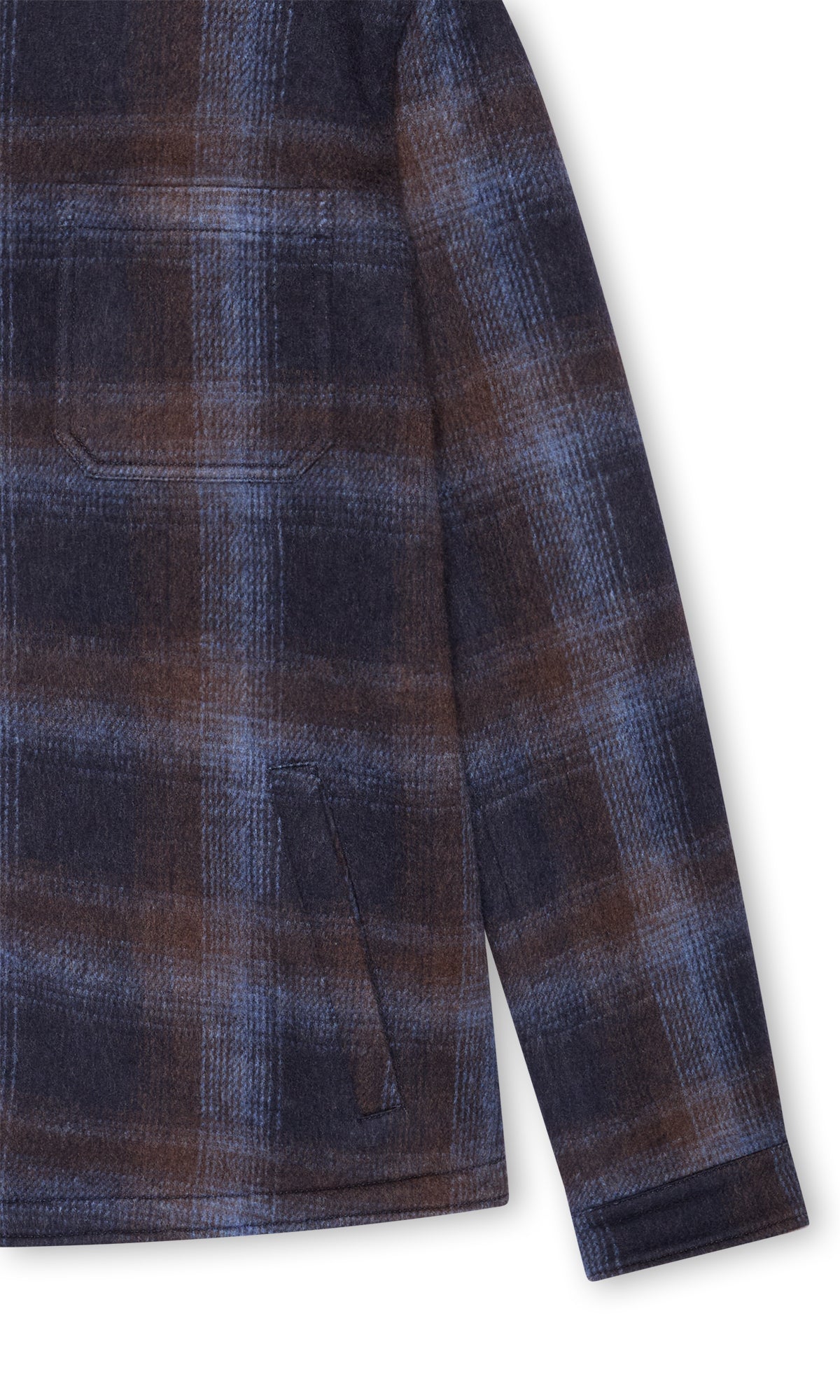 Extra Fine Wool Jersey Overshirt