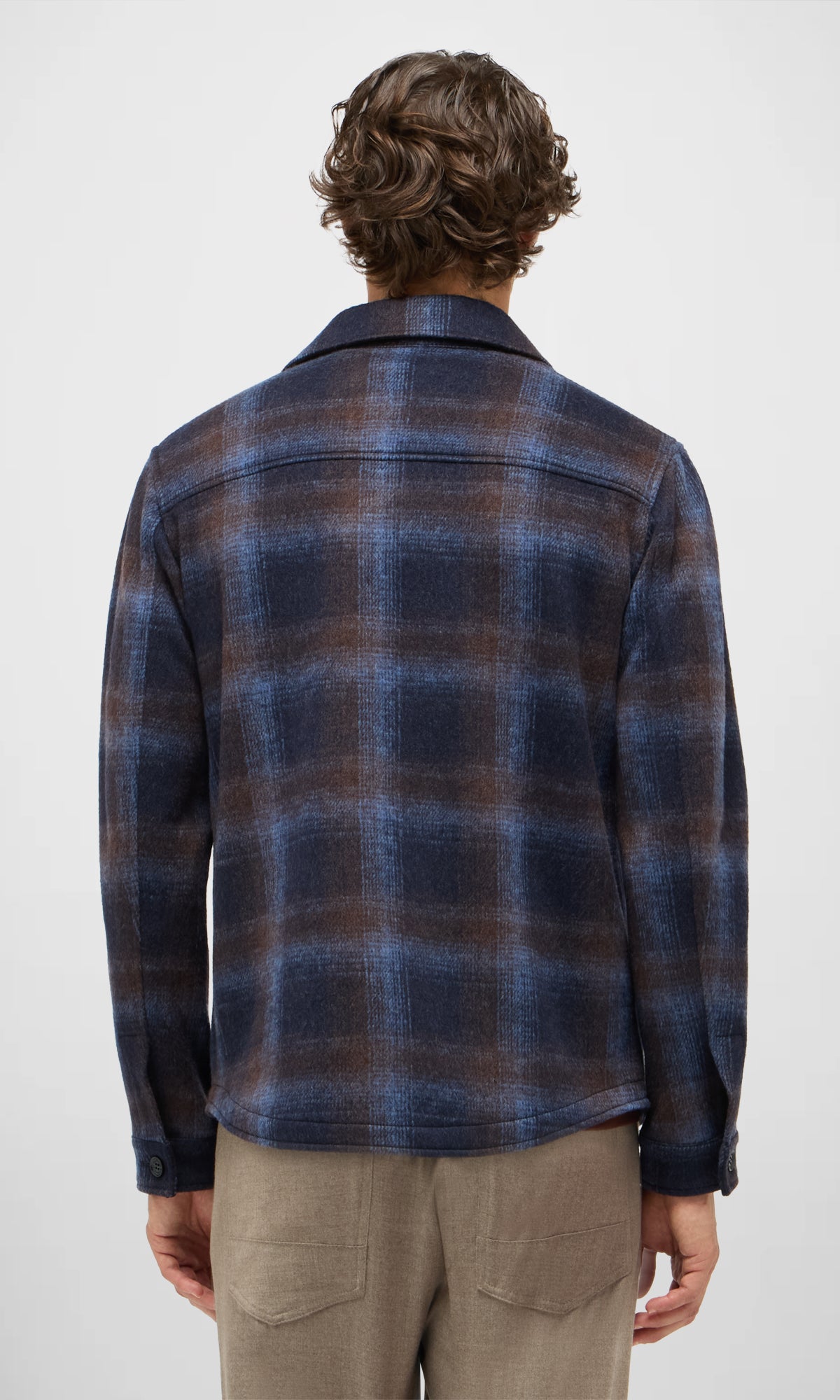 Extra Fine Wool Jersey Overshirt
