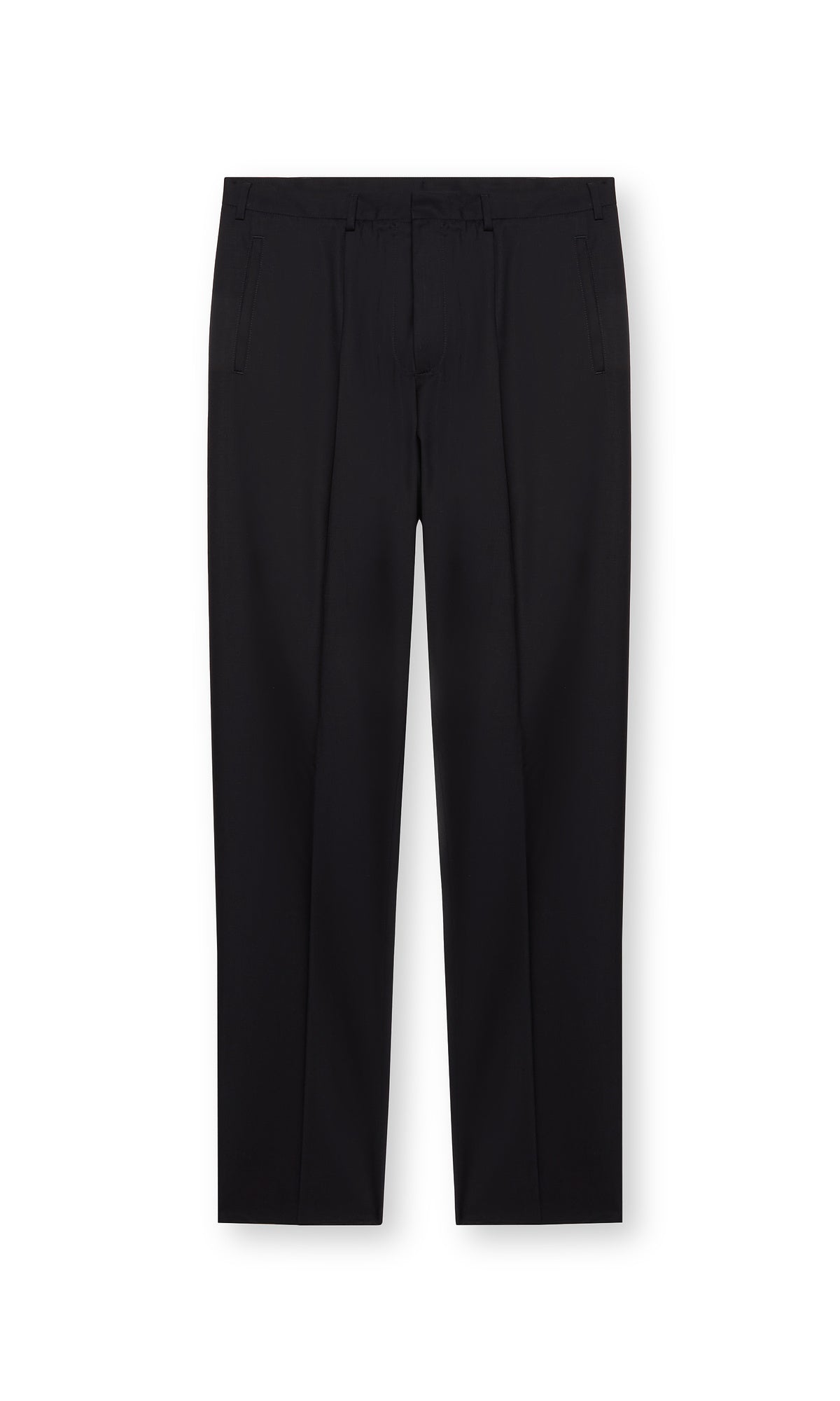 Lightweight Wool Tailored Trousers