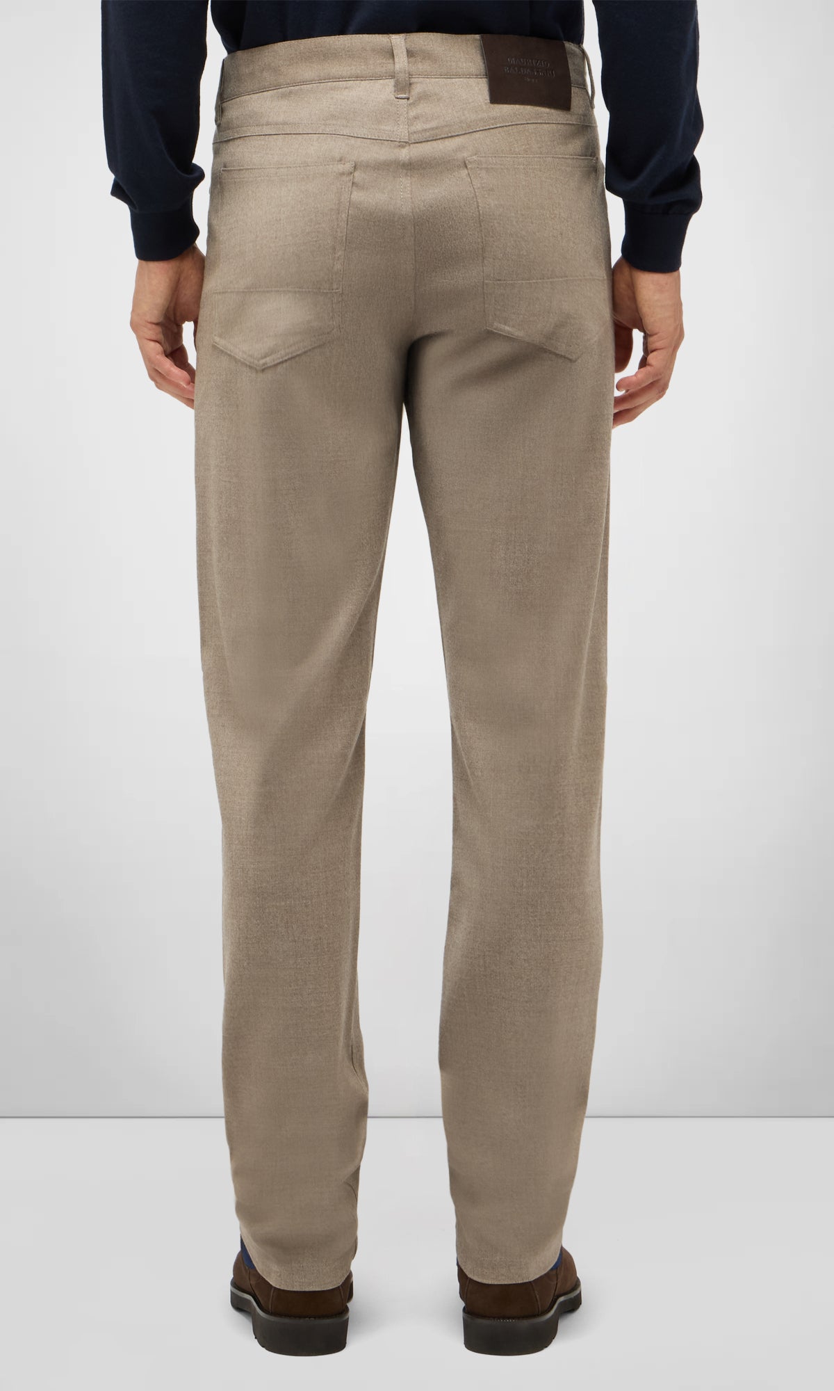 Five-Pocket Trousers in Stretch Wool Twill