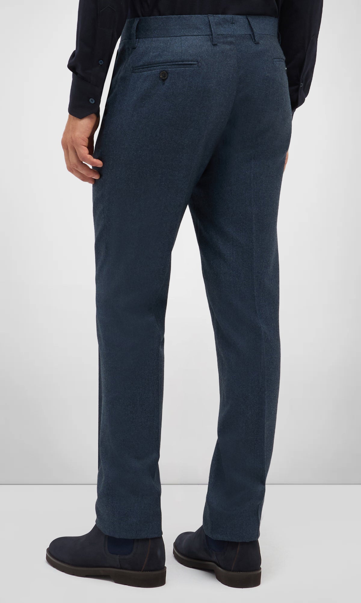 Wool Felt Chino Pants