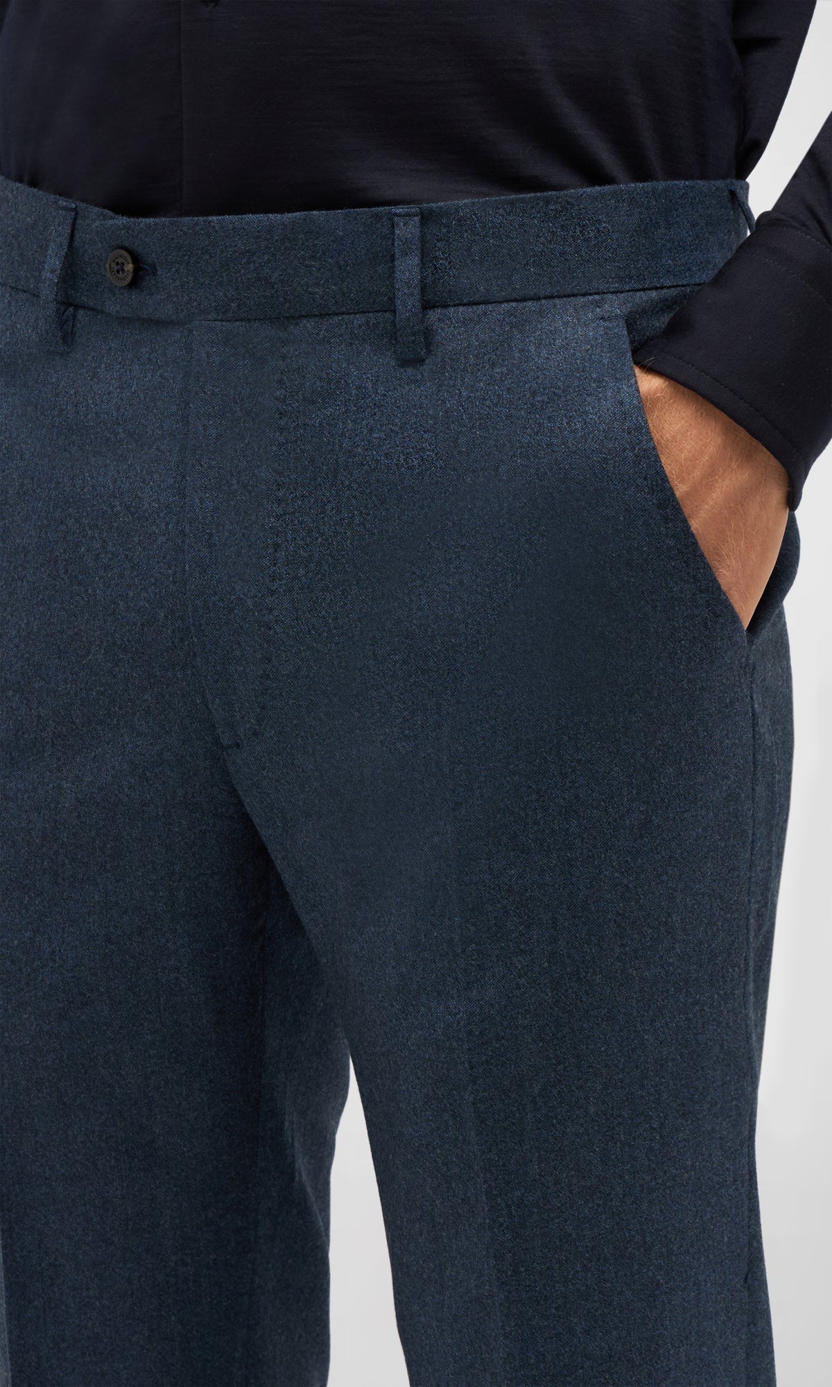 Pantalone Chino In Lana