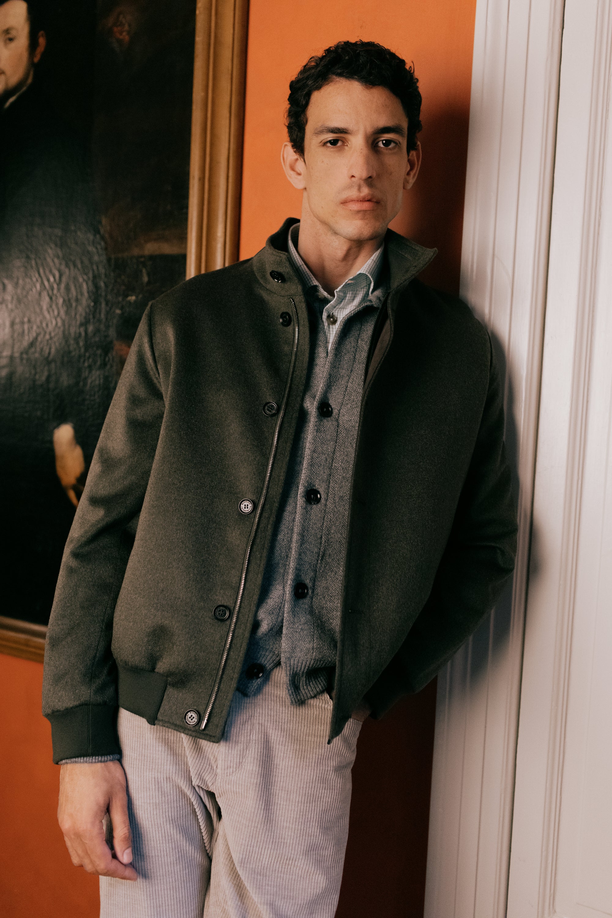Exclusive Cashmere Bomber