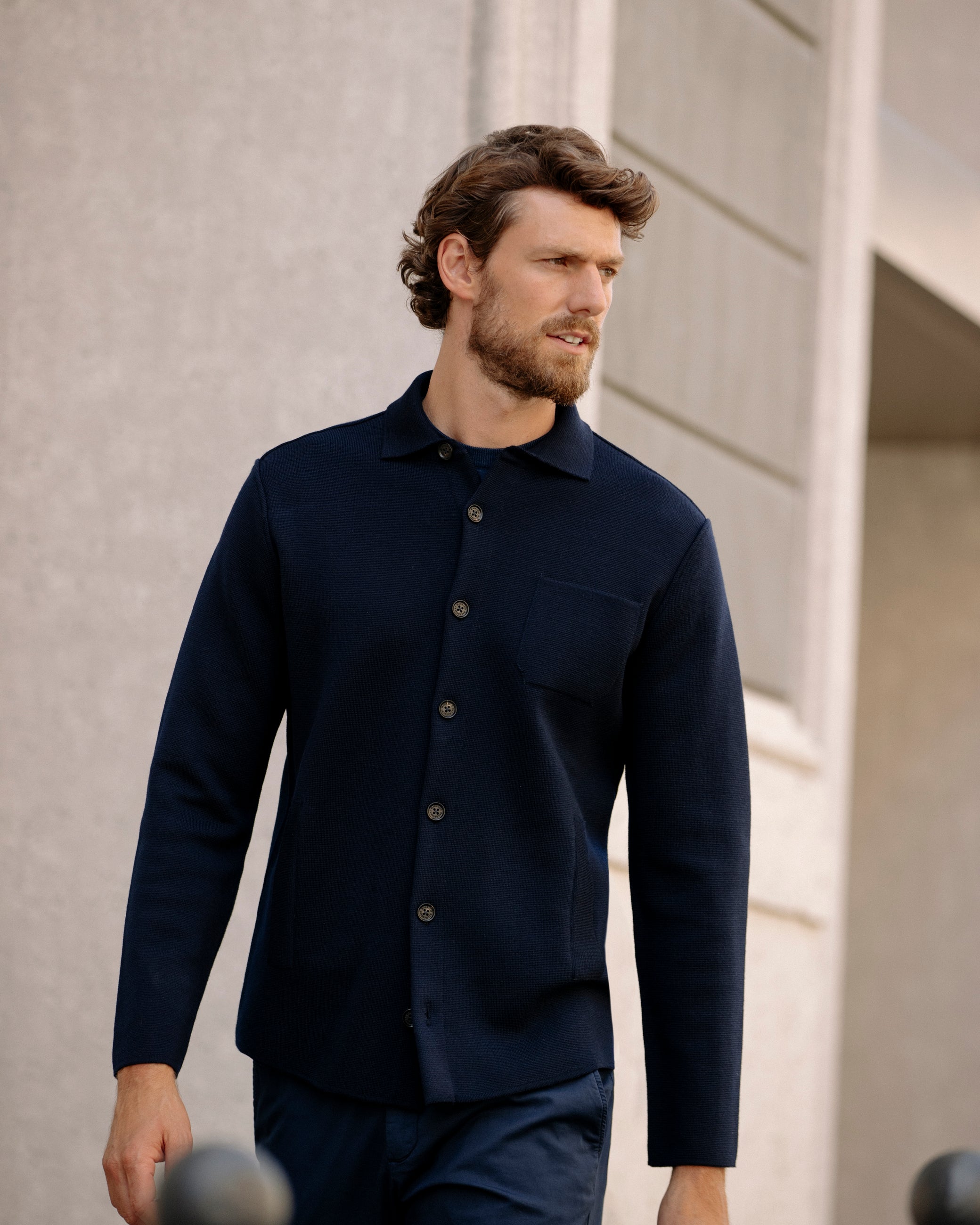 Milano Stitch Overshirt