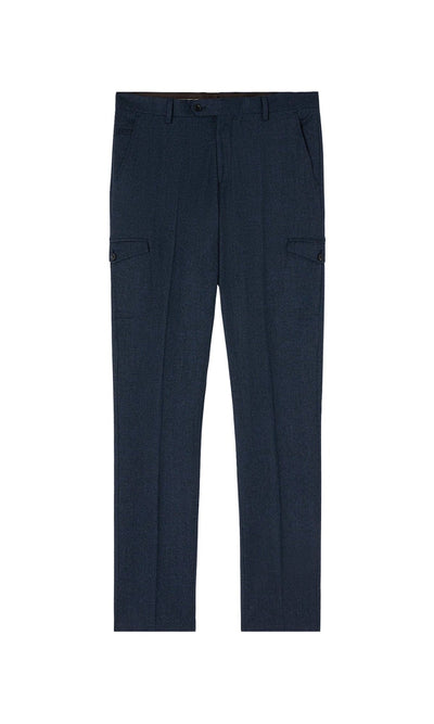 Wool Jersey Cargo Trousers